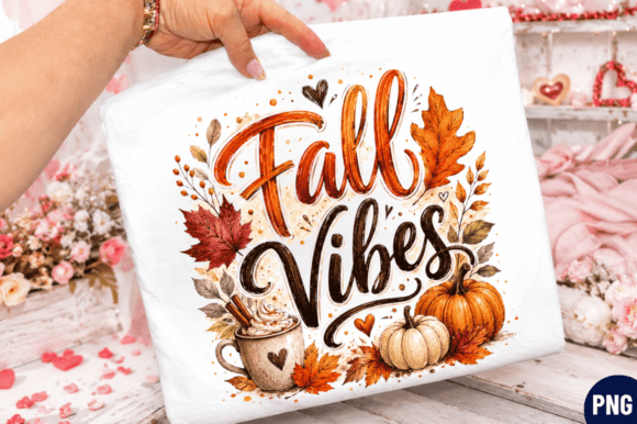 Download Fall Vibes PNG T-shirt Design Fall Vibes - Design Collection