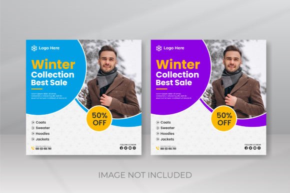 Download Winter Template Design for Big Sale - Design Collection