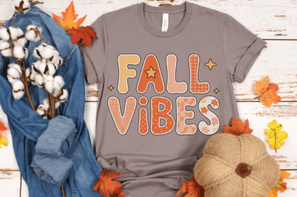 Download Retro Fall Vibes PNG Design - Design Collection
