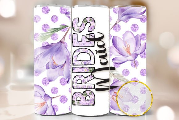 Download Bridesmaid Tumbler Wrap Wedding Design - Design Collection