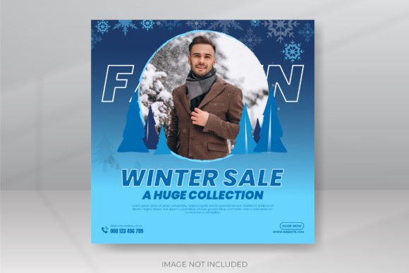 Download Winter Template Design for Big Sale - Design Collection