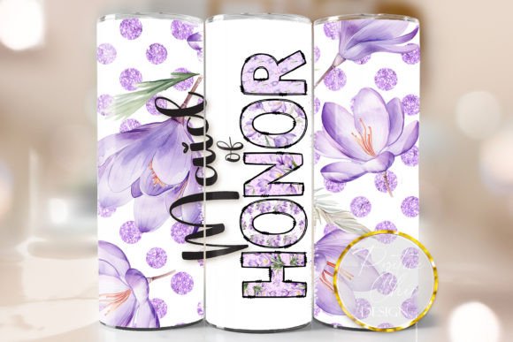Download Maid of Honor Tumbler PNG Wedding Design - Design Collection
