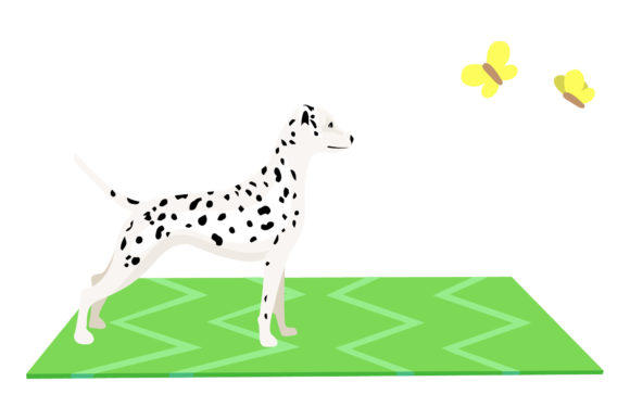 Download Dog Illustration with Cute Pose - Dog illustration Collection
