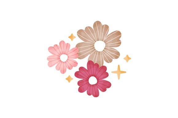 Download Cute Floral Decoration - Watercolor - Decoration Collection