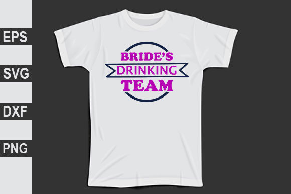 Download Wedding Design, Bride&rsquo;s Drinking Team - Design Collection