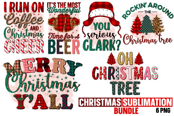 Download Christmas Sublimation Bundle Design - Design Collection