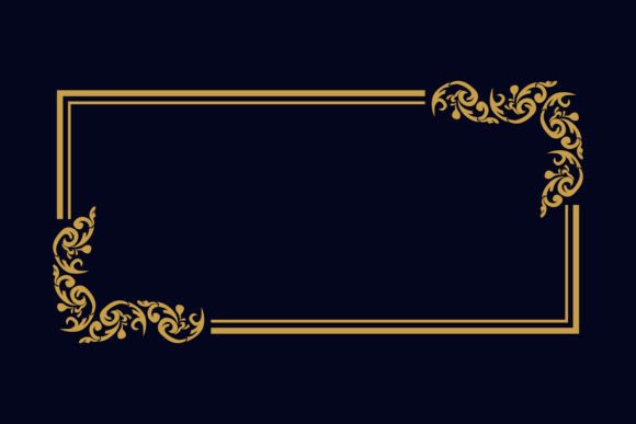 Download Vintage Pattern Border Floral Decoration - Decoration Collection