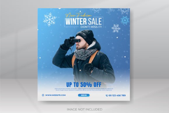 Download Winter Template Design for Big Sale - Design Collection