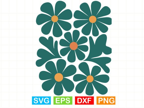 Download Boho Flowers Design SVG Vector - Design Collection