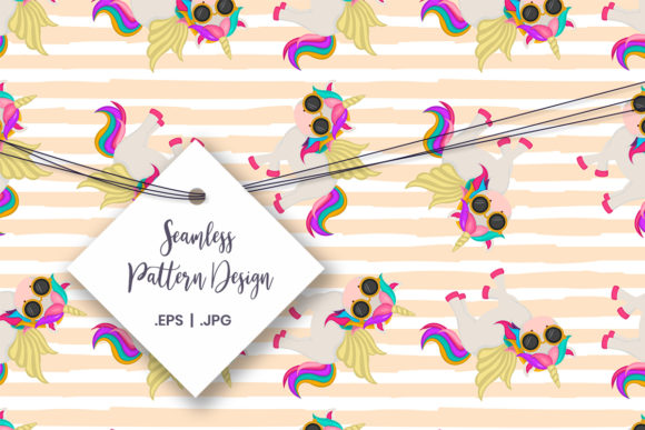 Download Unicorn Seamless Pattern Design - Design Collection