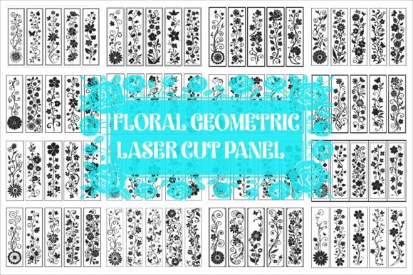 Download Creative Laser Cut Floral Border Design - Design Collection