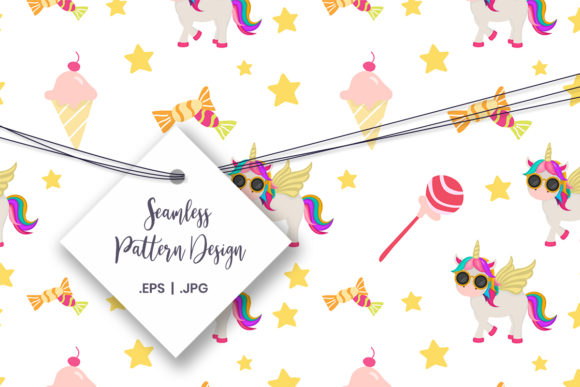 Download Unicorn Seamless Pattern Design - Design Collection