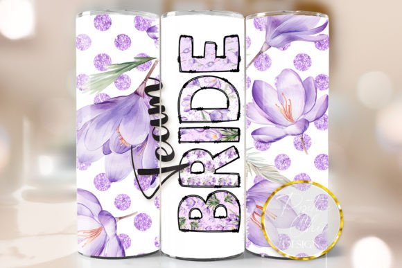 Download Team Bride Tumbler Wrap Wedding Design - Design Collection