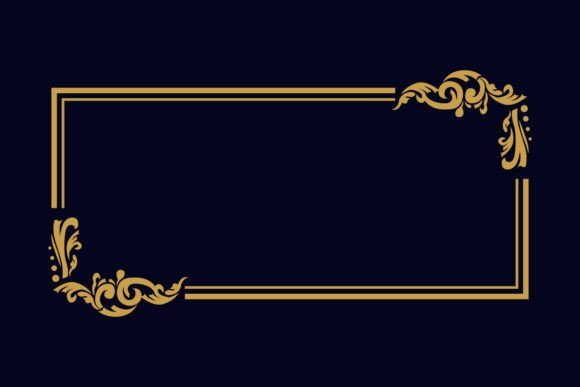 Download Vintage Pattern Border Floral Decoration - Decoration Collection
