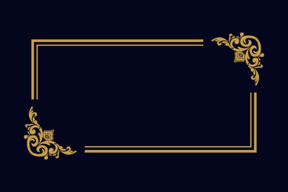 Download Vintage Pattern Border Floral Decoration - Decoration Collection