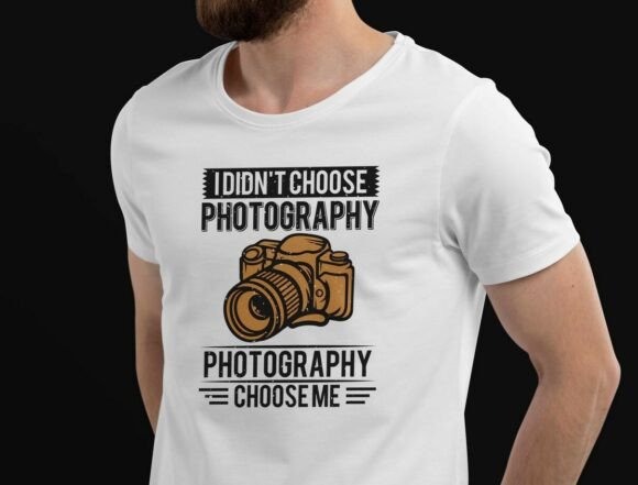 Download Typography Tee Design for Photographers - Design Collection
